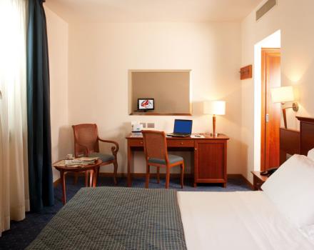 Discover the comfortable rooms at the Best Western Titian Inn Hotel Treviso in Treviso - Silea